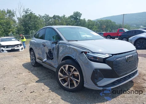 2023 Audi Q4 Sportback E-Tron Premium 50 Quattro z USA, uszkodzony, nr VIN WA122BFZ4PP030618